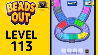 Beads Out Level 113 Solution and Walkthrough for Gameplay 