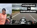 EP 1 II Hyderabad to Kanyakumari ride II Telugu motovlog II Telugu Female Motovlogger