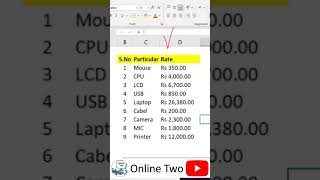 How to Add Currency Symbol in MS Excel | Currency Symbol Excel Me leki | Currency Symbol screenshot 4