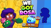 Rosa Is Broken Unlocking And Dominating In Brawl Stars Youtube - brawl star rosa complement cheater