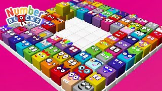 Let’s Count 1 to 100 for Preschool Kids | Learn Through Play with Cute Block Characters