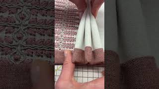 Fabric  Trimming  Skills  Stunning Curtains sewing curtains project