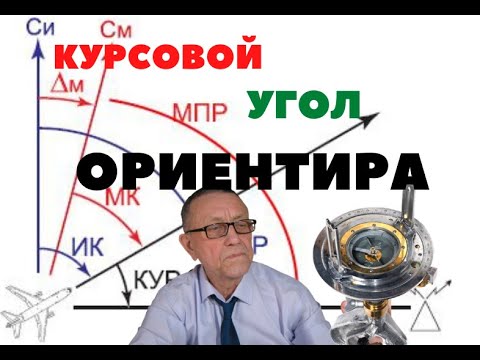 Курсовой угол ориентира-элементы навигации.