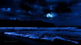 All You Need to Fall Asleep with the Sounds of the Rolling Ocean and Beautiful Moonlit Night by Ocean tranquilitee 1,057 views 4 days ago 10 hours, 1 minute