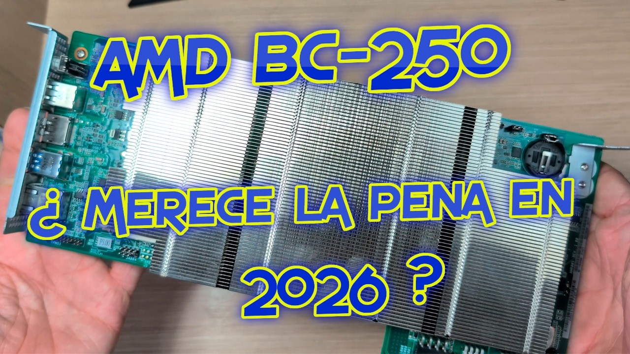 AMD BC-250 Consola PC-LINUX para STEAM OS - YouTube