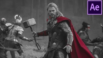 Isolate Color Effect from Avengers End Game [ Ae ]