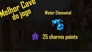 [BESTIARY] Water Elemental - A melhor cave do tibia - 25 Charms points