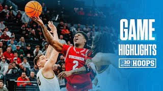 Wisconsin vs. Purdue | Highlights | Big Ten Men's Basketball | March 16, 2024