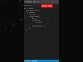 while Loop in C #viralshorts