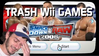 TRASH Wii GAMES - Smackdown vs Raw 2008 - YouTube