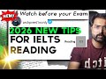 IELTS Reading 2026 Tips for academic and GT students