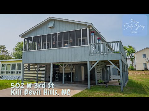 502 W 3rd St, Kill Devil Hills, NC home video tour