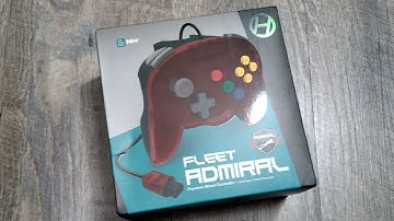 Hyperkin N64 Fleet Admiral Controller Unboxing!