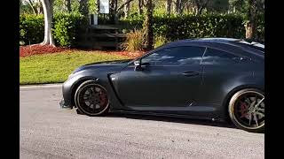 lexus rcf satin Black 20inch Verrelli Gv forged 3 piece wheels Nia kit . Take off 🚀