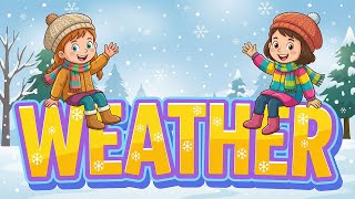 2. Sınıf İngilizce Ünitetema 3 Weather Words Hava Durumu Çocuklar İçin İngilizce