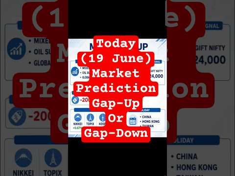 Today Market Prediction Gap-Up or Gap-Down? Global Signals ने बढ़ाई चिंता!