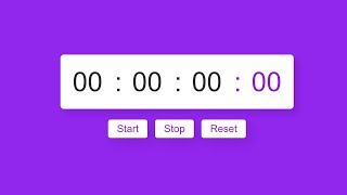 ✅ CREAR un cronómetro con HTML, CSS y JavaScript 👨‍💻🔥