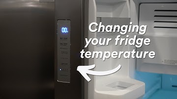 How to Adjust the Temperature of Your Fridge