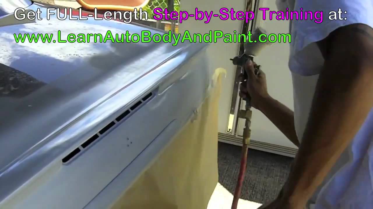 NEW! Car Bodywork Auto Body Paint Repair Training Video 2/5 YouTube
