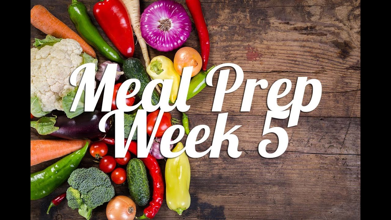 Healthy Meal Prep | Week 5 | The Domestic Geek