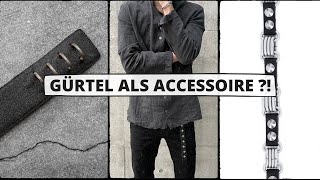 Gürtel als Accessoire ?!