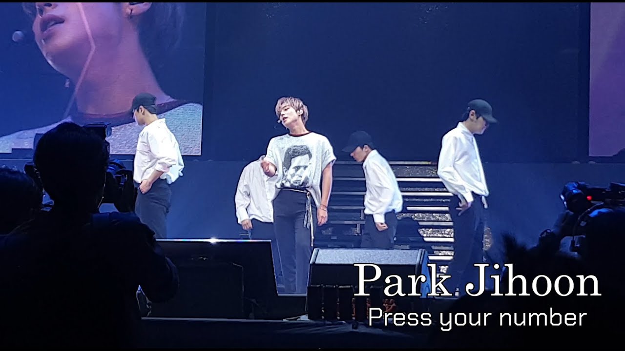 [HD]190309 PARK JIHOON - Press Your Number [Park Jihoon First Edition in Bangkok]
