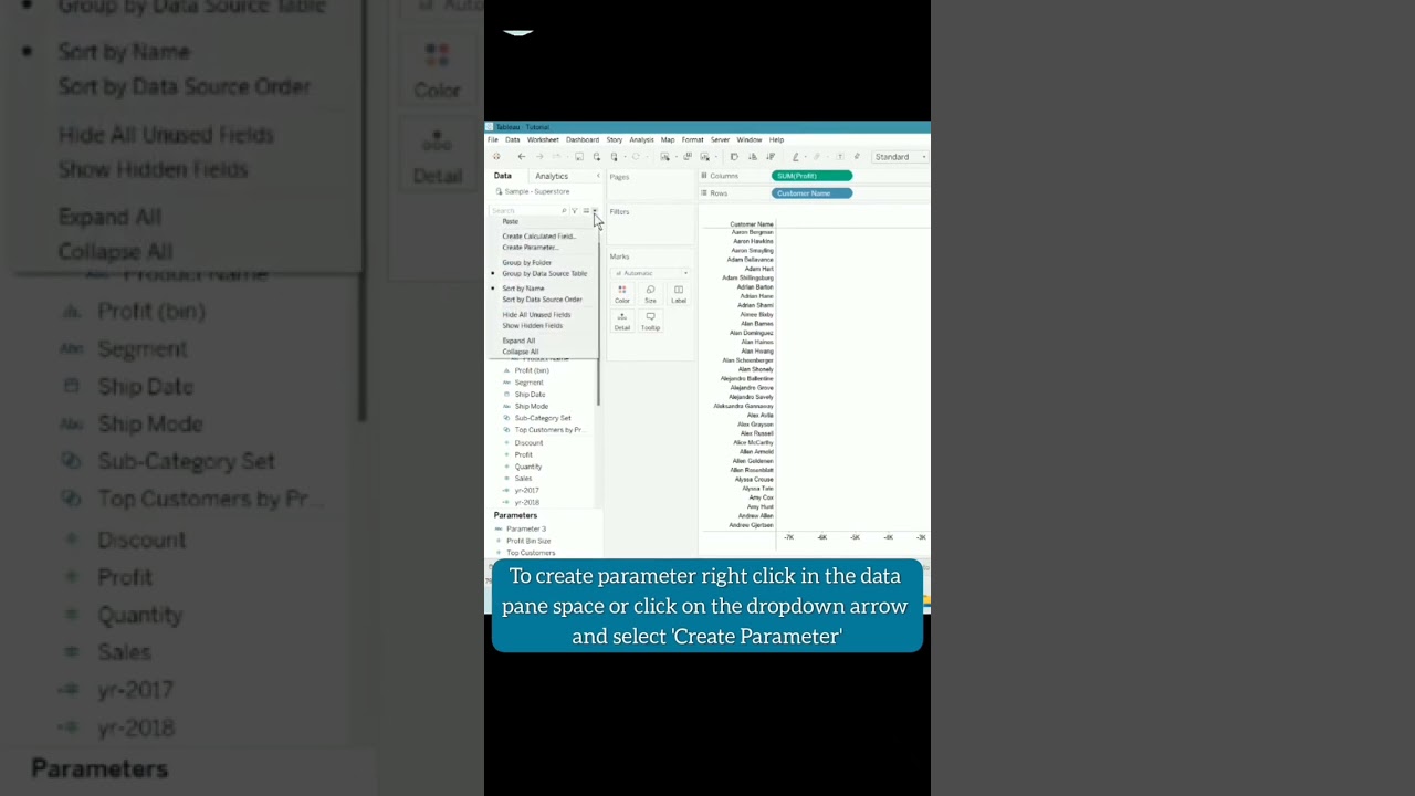 Dynamic TOP N values filter using parameter 