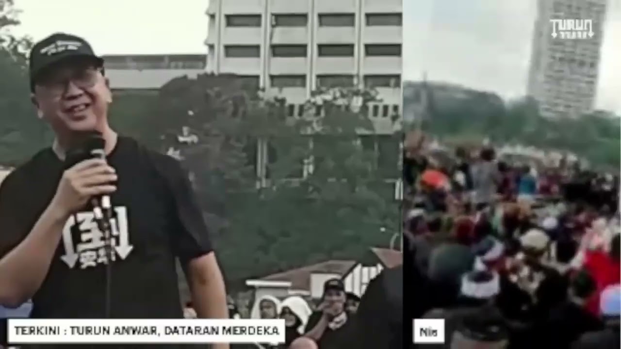 Panass !! Dominic Lau Ucapan Di Himpunan Turun Anwar Di Dataran Merdeka