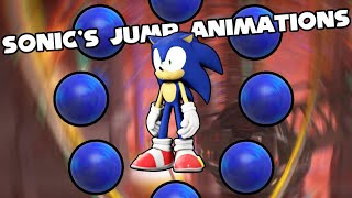 The Jumping Animations in Sonic Games