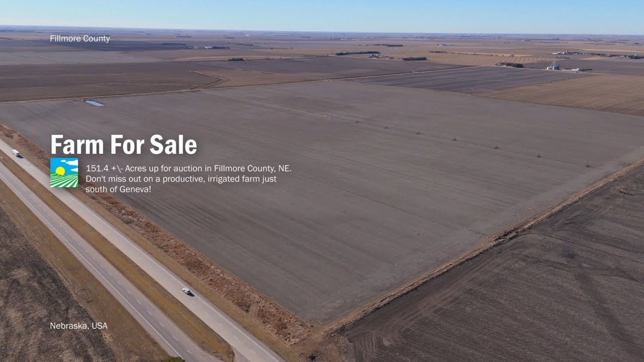 Simulcast Auction | 151.40 +/- Acres, Fillmore County, Nebraska