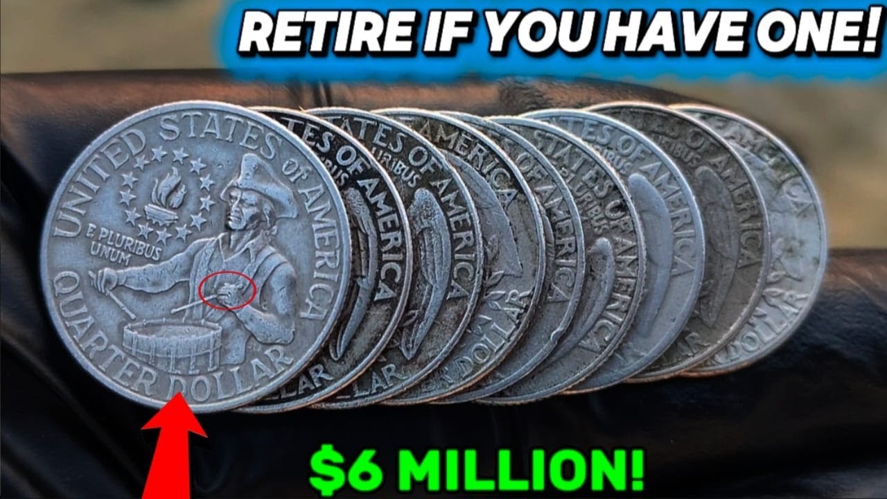 Black, Dirty Quarters Worth MILLIONS?! Rare Drummer Boy & Washington Quarter Errors Exposed
