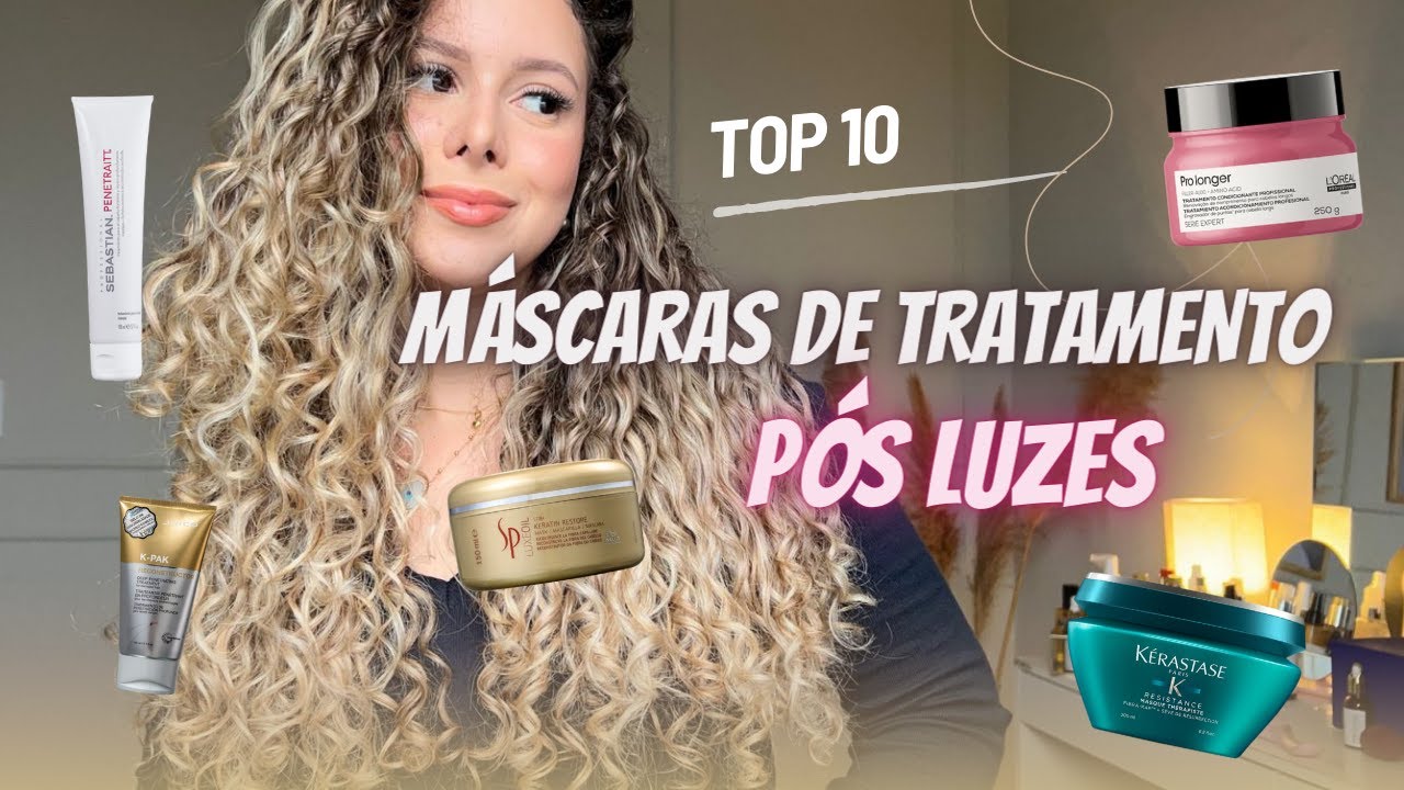 Melhores MÁSCARAS CAPILARES Para o Seu PÓS LUZES. 10 opções poderosas ...