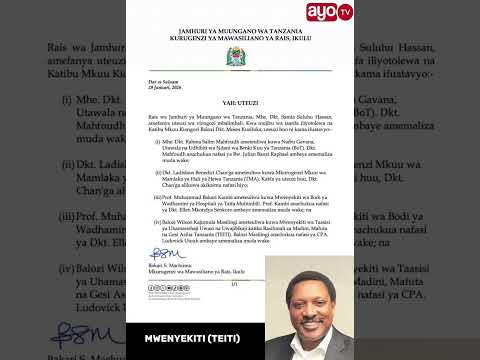 TEUZI BALOZI MASILINGI ATEULIWA MWENYEKITI TEITI RASILIMALI ZA MADINI MAFUTA NA GESI ASILIA 