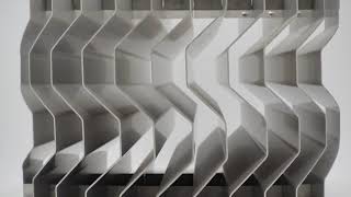 Vane type mist eliminator for industry columns