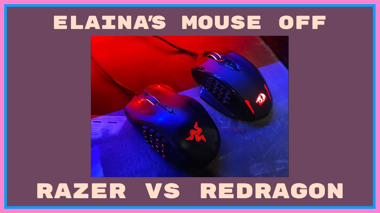 Redragon M908 Mouse vs Razer Naga - MMO Mouse Off