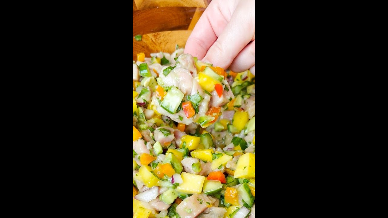 Tropical Tuna Ceviche