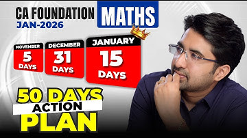 50 Days Action Plan | Math