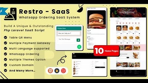 Step-by-Step Guide: Installing Restro SaaS for Multi-Restaurant WhatsApp Food Orders #PHP Script