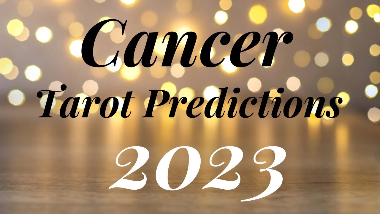 CANCER 2023 Tarot Predictions—A year of big decisions and bringing in your heart's desires❤️🌎💰