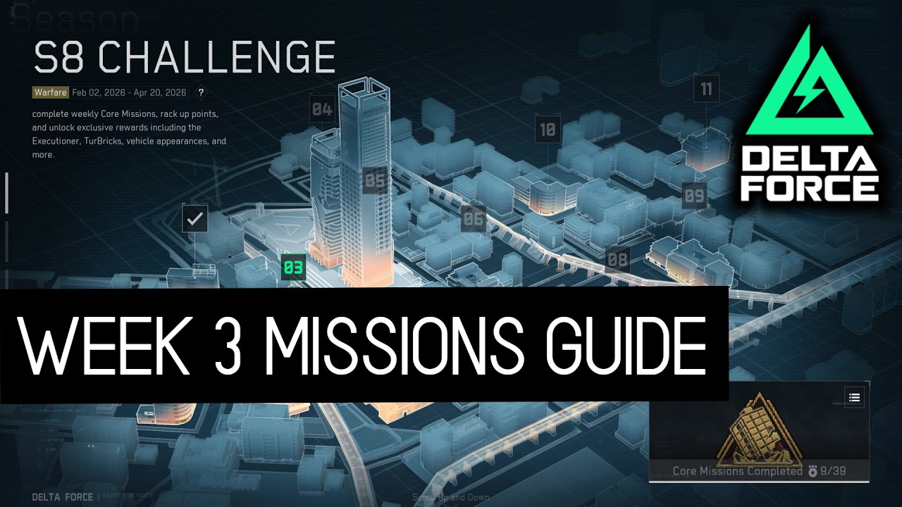 Week 3 Challenges (Season 8) || DELTA FORCE