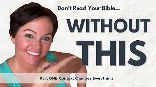 Bible Journal Series- Part 1 (CONTEXT)