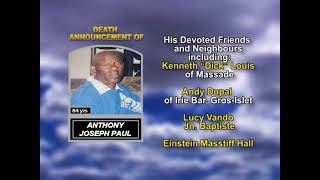 Anthony Joseph Paul long