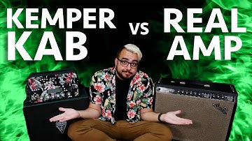 Kemper Kab Vs Real Amp