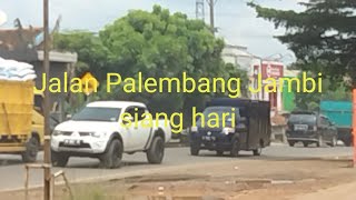 Jalan Raya Palembang Jambi pagi hari@patriotchannel6556
