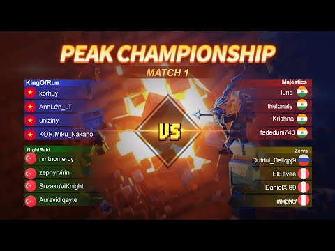 Match 1 - 2025 AUTUMN BED WARS REGIONAL TOURNAMENT - GLOBAL FINALS (FINALS)