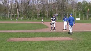 Honkbal Junioren Blue Birds tegen Schiedam junioren  2022 04 16 deel 1