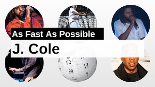 J. Cole As Fast As Possible