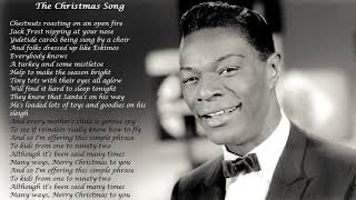 Nat King Cole The Christmas Song HD with lyrics (1961)