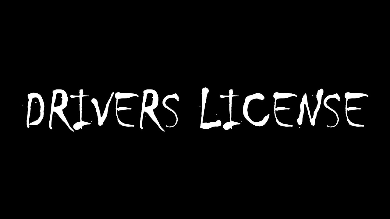 Olivia Rodrigo - drivers license (Lyrics) - YouTube
