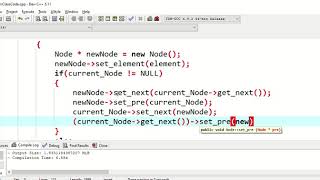Doubly Linked List Implementation Part 2